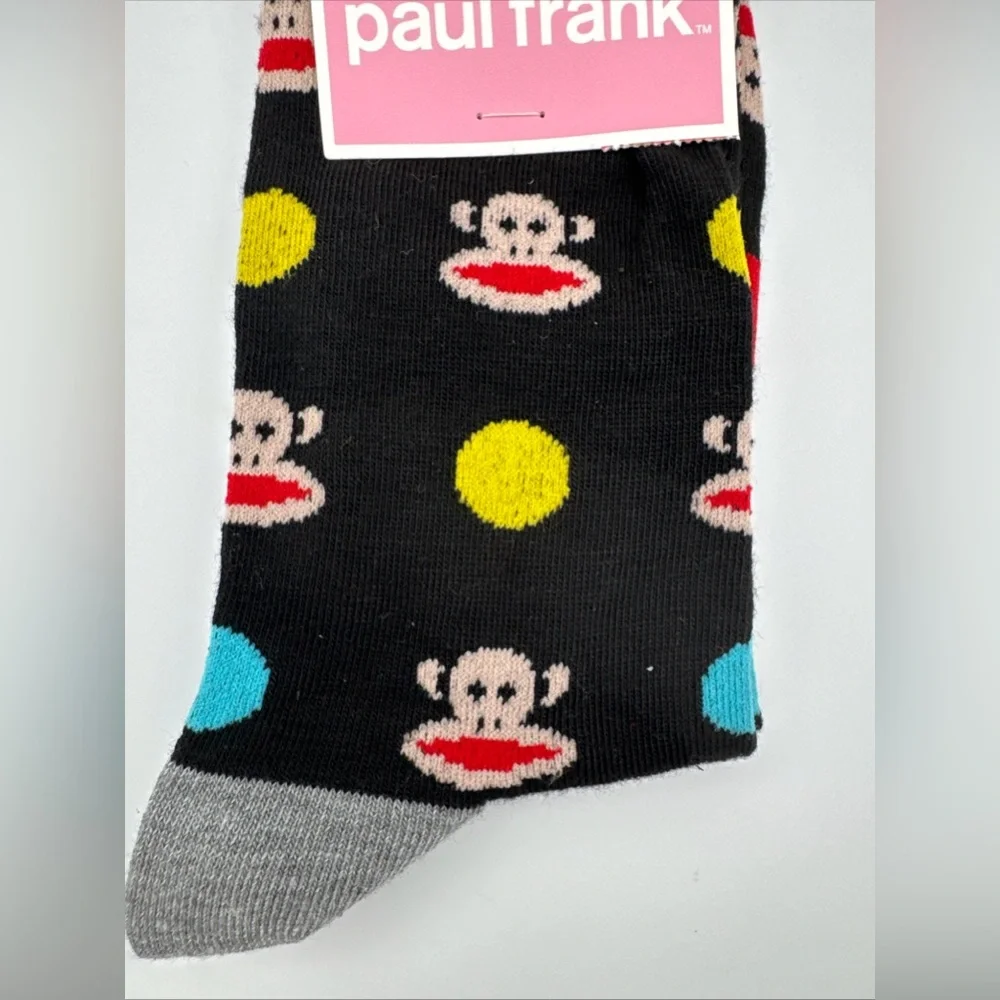 Paul Frank Women Men Unisex Socks OS‎ Y2K Inspired Brand New